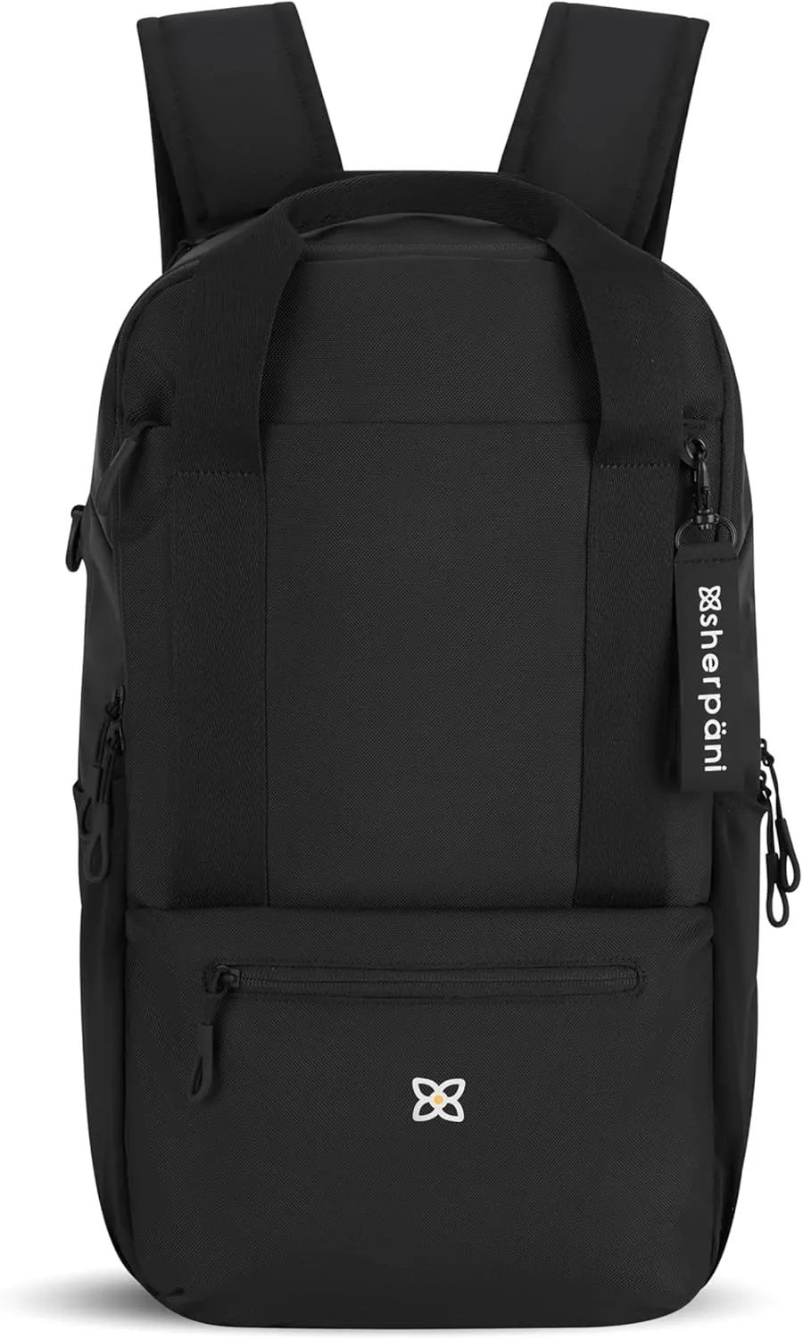Sherpani Camden, Convertible Backpack, 3 in 1 Tote Bag, Women Crossbody Bag, Cross Body Purse, 21L Travel Backpack, Travel Gifts for Mothers Day 2025, RFID Protection, Fits 15 Laptop (Raven)