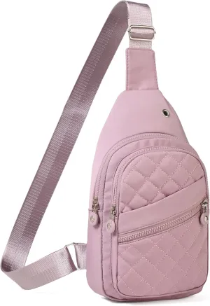 Small Sling Bag for Women, Crossbody Sling Backpack, Fanny Pack CrossBody Bags for Travel Hiking Daypack