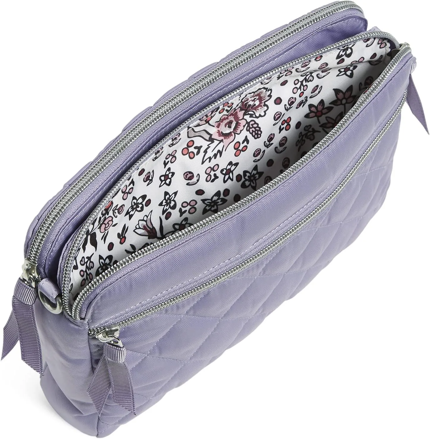 Vera Bradley Women's Performance Twill Triple Compartment Crossbody Purse