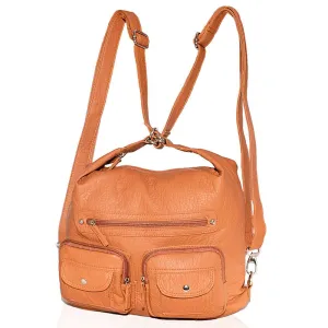 Washable Backpack Soft Multi Pocket