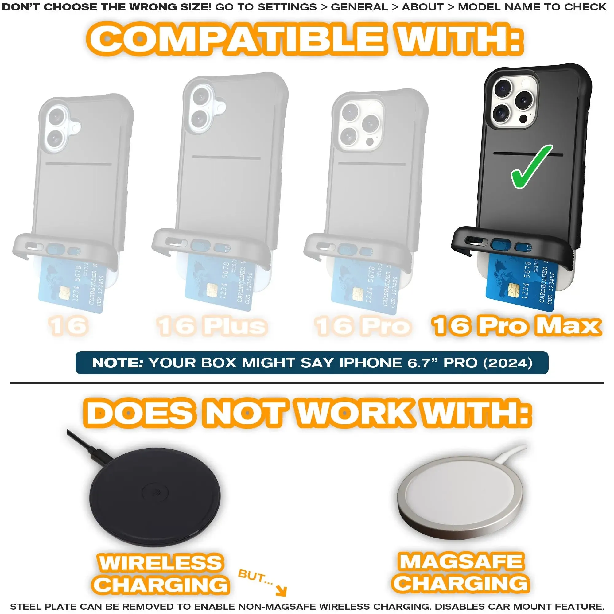 Wingmate Starter Bundle for iPhone 16 Pro Max