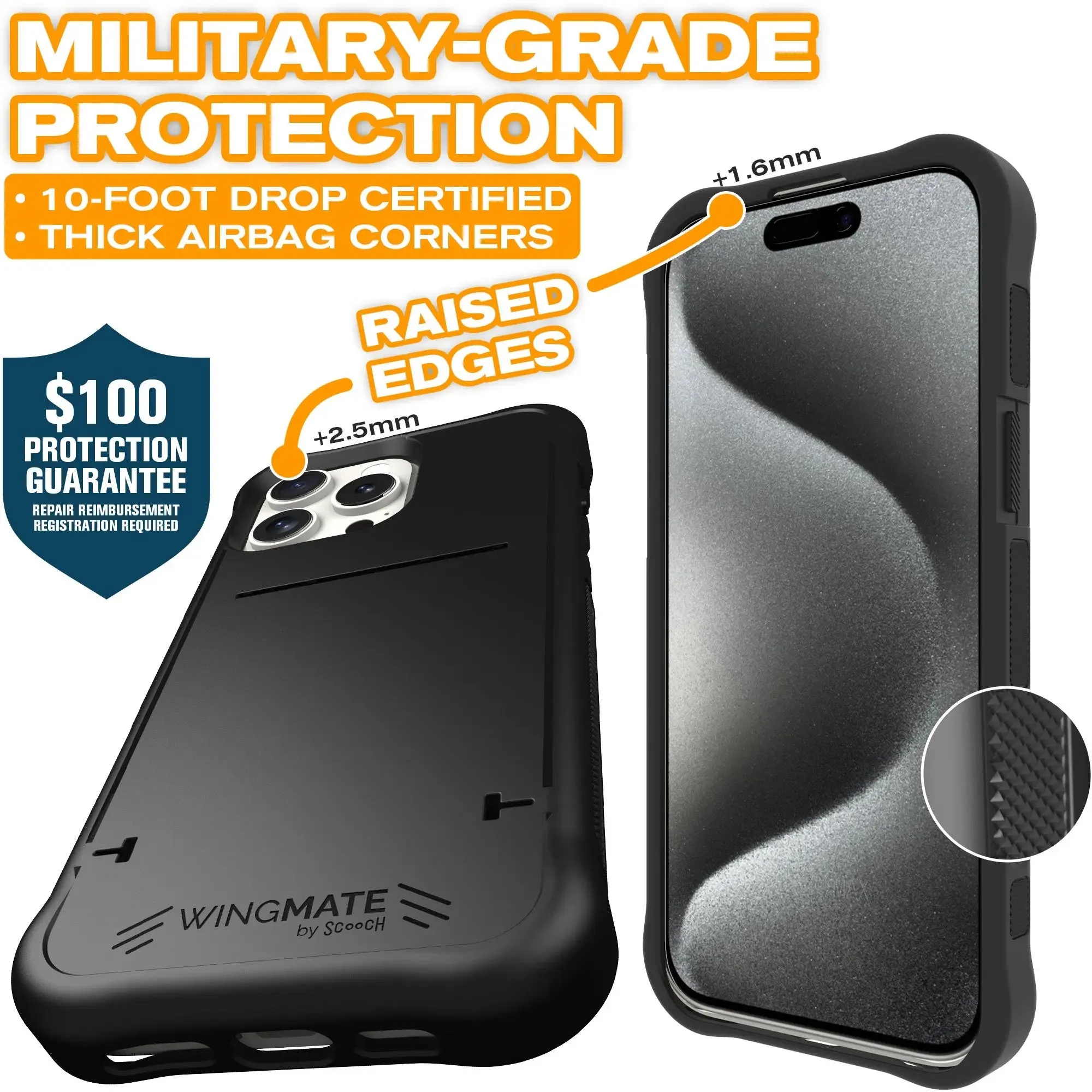 Wingmate Starter Bundle for iPhone 16 Pro Max