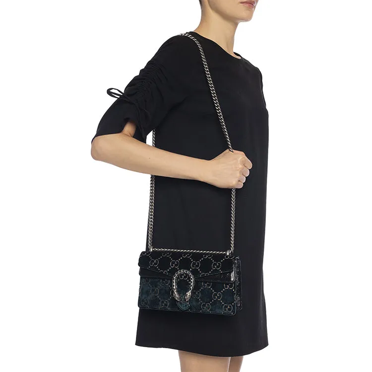 (WMNS) GUCCI Dionysus Single Shoulder Bag Small Blue