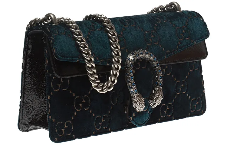 (WMNS) GUCCI Dionysus Single Shoulder Bag Small Blue