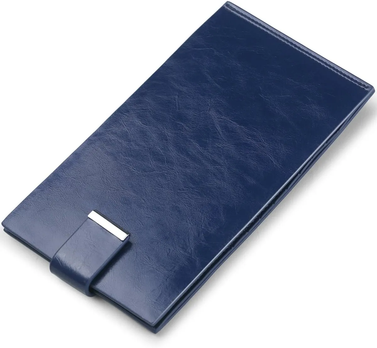 Women's Genuine Leather Credit Card Holder RFID Long Zipper Purse Wallet